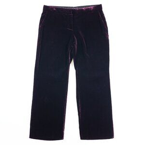 Tom Ford plum velvet trousers